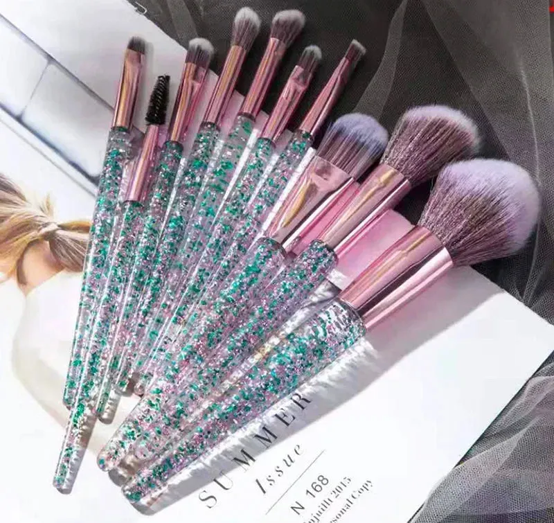 HOLLY 10PCS Professional Makeup Brush Set