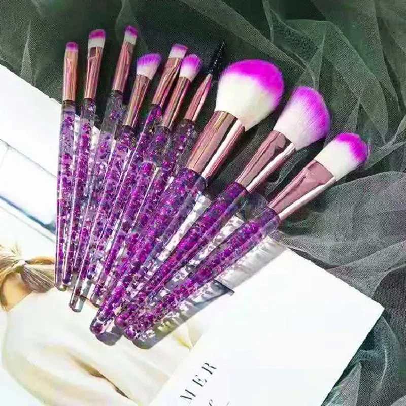HOLLY 10PCS Professional Makeup Brush Set