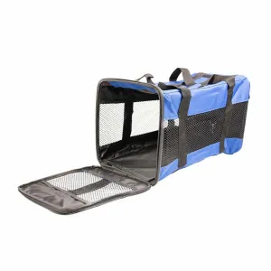 Travel Bag 47x25x27CM - max. 7kg blue/black